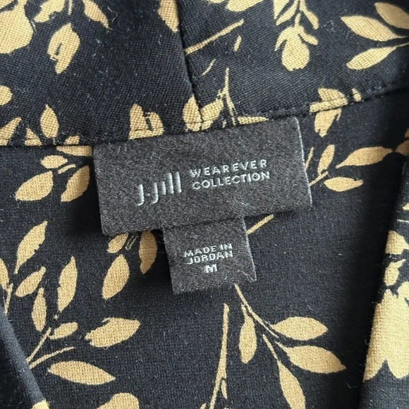 J Jill Floral Flowers Wearever Collection Dress - Picture 13 of 14